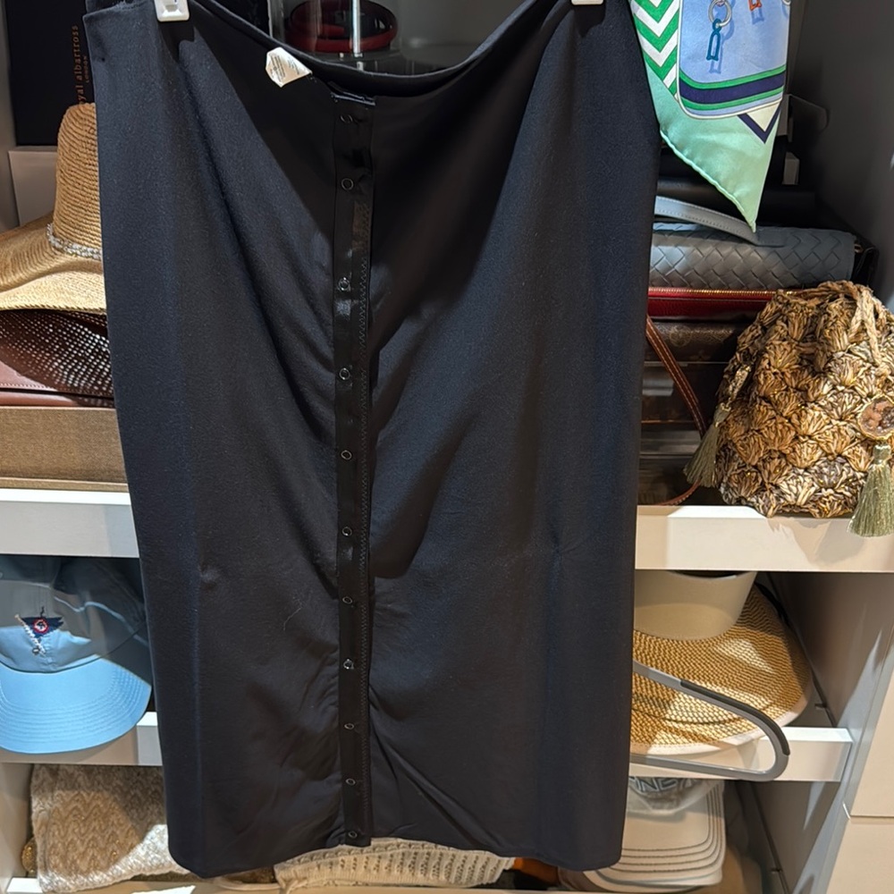 lululemon athletica Black Button-Down Skirt